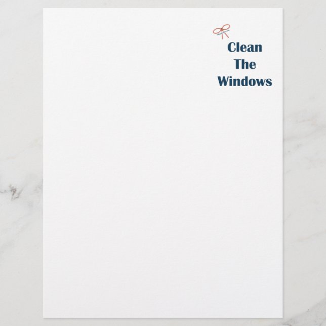 Reinigen Sie die Windows-Erinnerungen Flyer (Vorne)