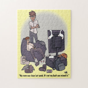 Reinigen Sie Ihr Jigsaw-Puzzle-Zimmer