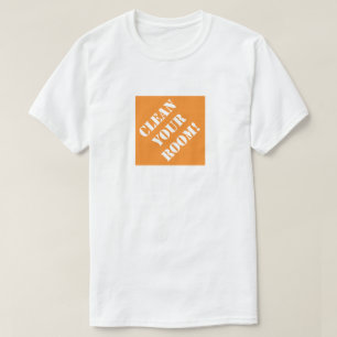 Reinigen Sie Ihr Zimmer Funny Vater Humorvollen Va T-Shirt