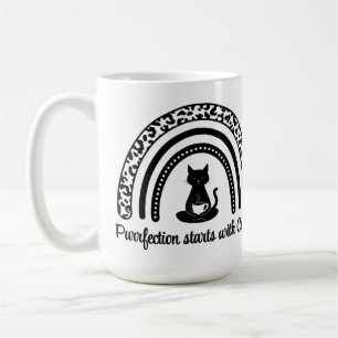 Reinigung beginnt mit Kaffee Kaffeetasse