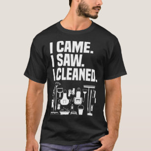 Reinigung des Hauses und Hausmeister T-Shirt