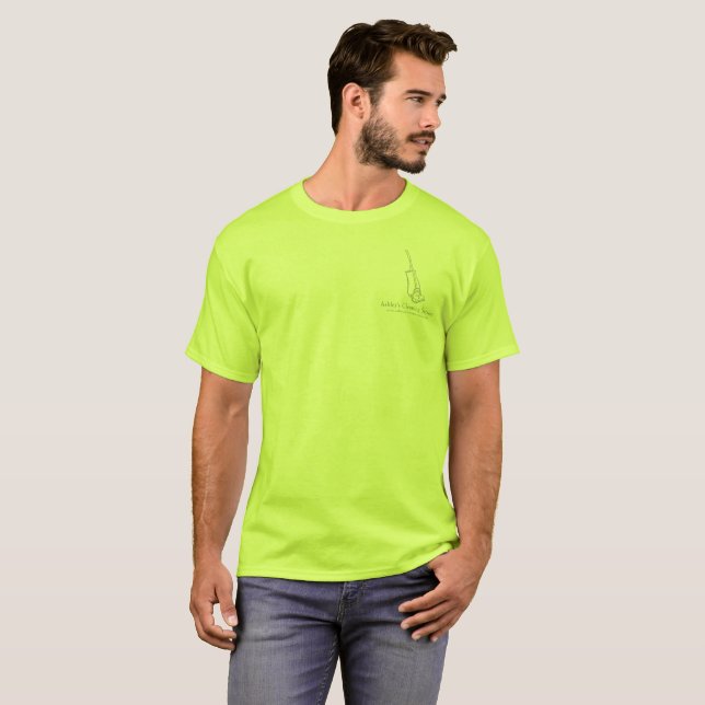 Reinigung des Vintagen Vakuumgeschäfts T-Shirt (Vorne ganz)