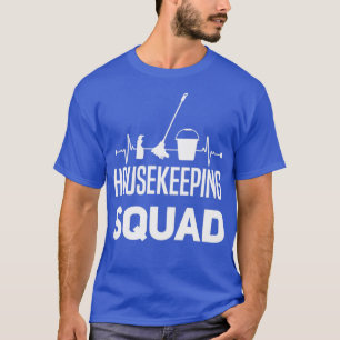 Reinigung Haus Hausfrau Frühjahr T-Shirt