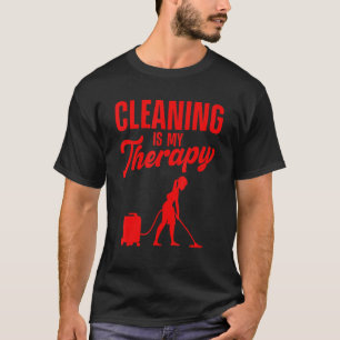 Reinigung Haushälterin Für Frauen Hausmeisterin T-Shirt