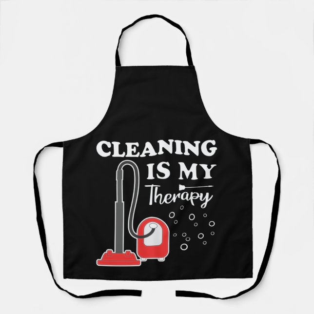 Reinigung ist therapeutische Housekeeper Housekeep Schürze (Vorderseite)