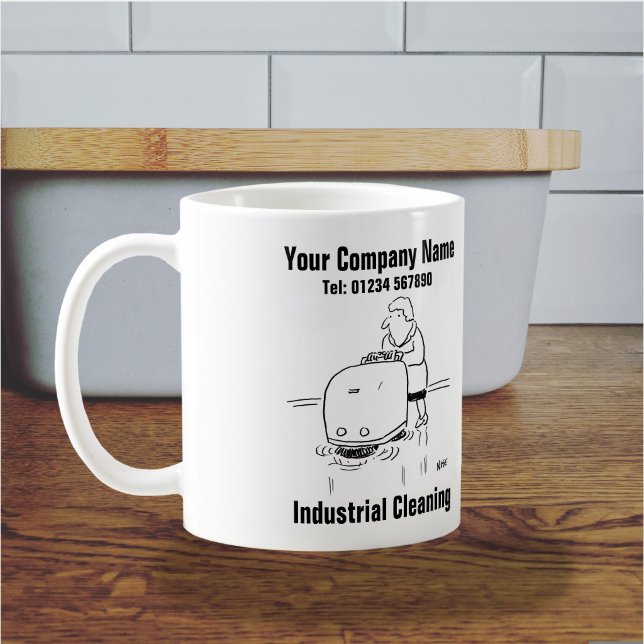 Reinigung Kaffeetasse (Cleaning Company Mug)