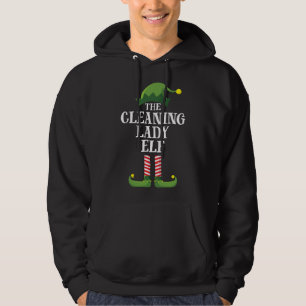 Reinigung Lady Elf Matching Familienweihnachtsfest Hoodie