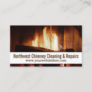 Reinigung und Reparatur von Chimney Visitenkarte