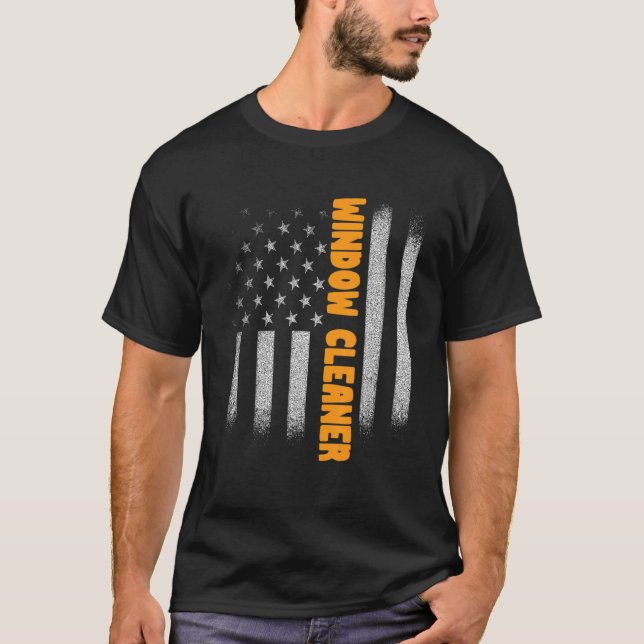 Reinigung von Fenstern 13 T-Shirt (Vorderseite)