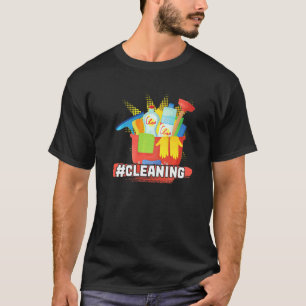 Reinigung von Haus- und Wohnungsbau T-Shirt