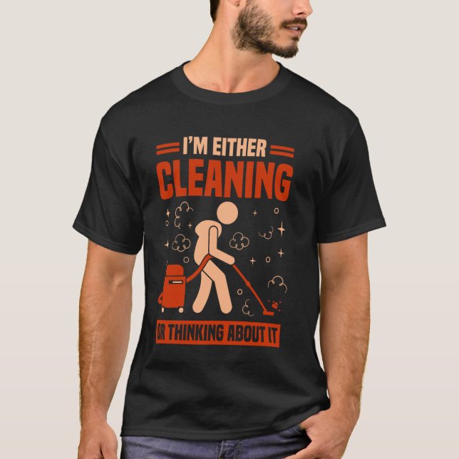 Reinigung von Wohnraum Reinigung Lady Crew T-Shirt (Vorderseite)