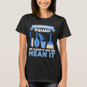 Reinigung von Wohnraum, wir reinigen es wie wir T-Shirt