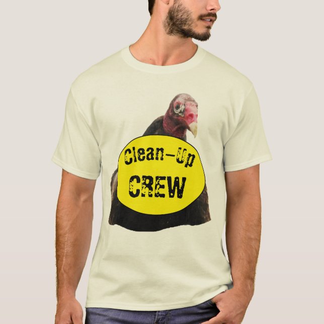 Reinigungs-Crew T-Shirt (Vorderseite)