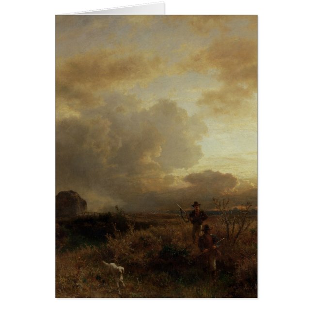 Reinigungs-Gewitter in der Landschaft, 1857 (Vorne)