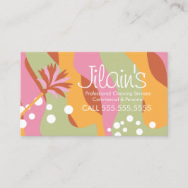 Reinigungsdienste Duster Groovy  Visitenkarte