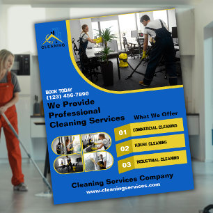Reinigungsdienste Flyer