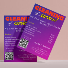 Reinigungsdienste Haushaltspreisprüfung für die Ve Flyer