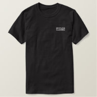 Reinigungsfirma Name White Stitching