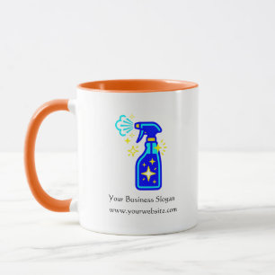 Reinigungsgesellschaft Geschäfts-Logo-Tasse Tasse