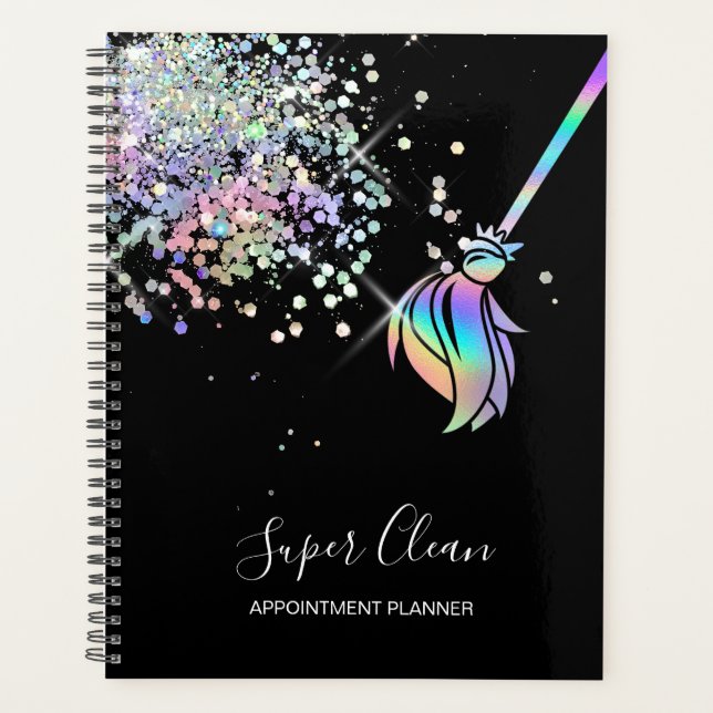 Reinigungshaus Sparkling Holograph Business C Planer (Vorderseite)