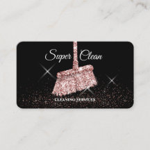 Reinigungshaus Sparkling Rose gold Business C