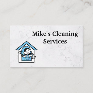ReinigungsHouse-Logo   Marmor   Maid-Logo Visitenkarte