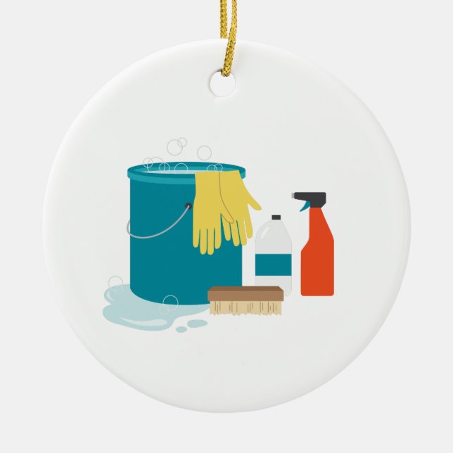 Reinigungsmittel Keramik Ornament (Vorne)