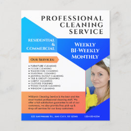 Reinigungsservice Business Moderner Flyer
