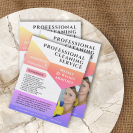 Reinigungsservice Business Moderner Flyer