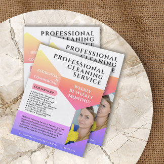 Reinigungsservice Business Moderner Flyer