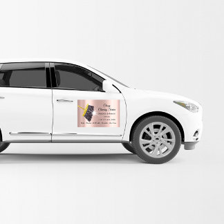 Reinigungsservice Car Magnet Haushaltshaus Behalte