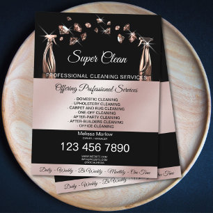 Reinigungsservice für Haushaltshäuser Flyer