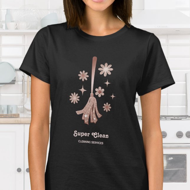 Reinigungsservice für Haushaltshilfe Beruflich T-Shirt (Von Creator hochgeladen)