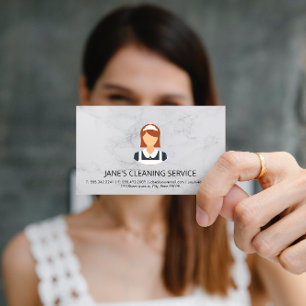 Reinigungsservice Haushaltshilfe Visitenkarte
