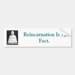 Reinkarnation ist eine Tatsache Autoaufkleber