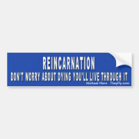 Reinkarnations-Autoaufkleber