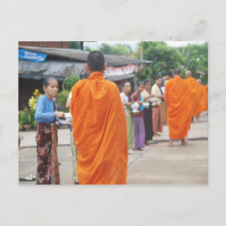 Reis auf den Mönch legen Postkarte