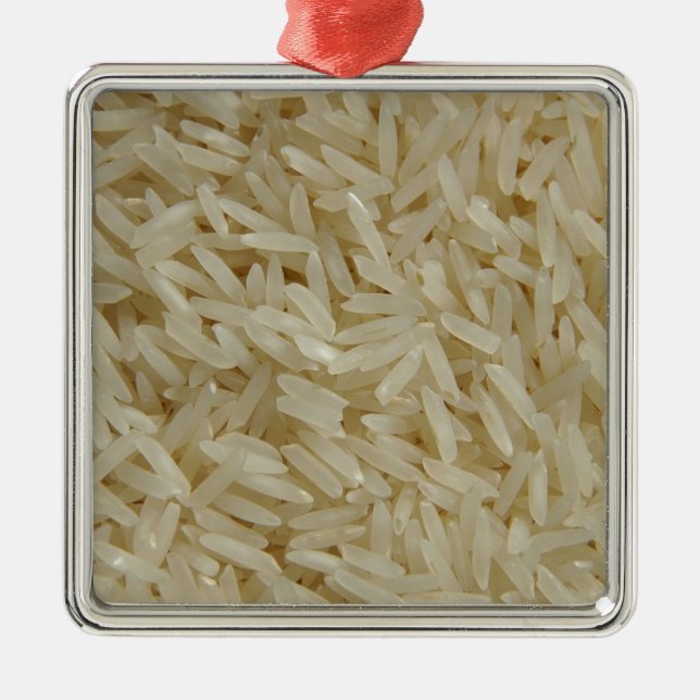 Reis Silbernes Ornament (Vorne)