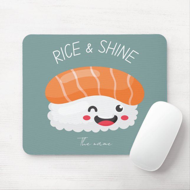 Reis und Glanz, Sushi-Katze Mousepad (Mit Mouse)