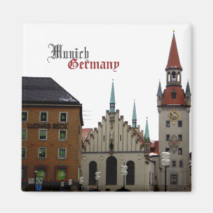Reise-Andenken Münchens Deutschland Magnet