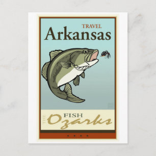 Reise Arkansas Postkarte