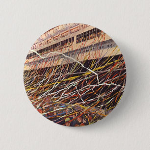 Reise auf einem alten Kreuzfahrtschiff; Bon Voyage Button