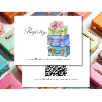 Reise Brautparty QR-Code für Geschenkliste