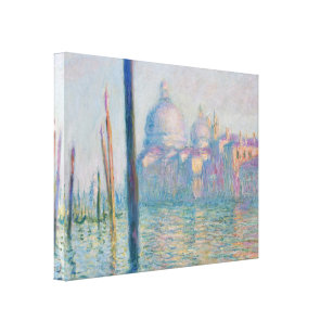 Reise Claude Monet-Canal Grande-Venedigs Italien Leinwanddruck