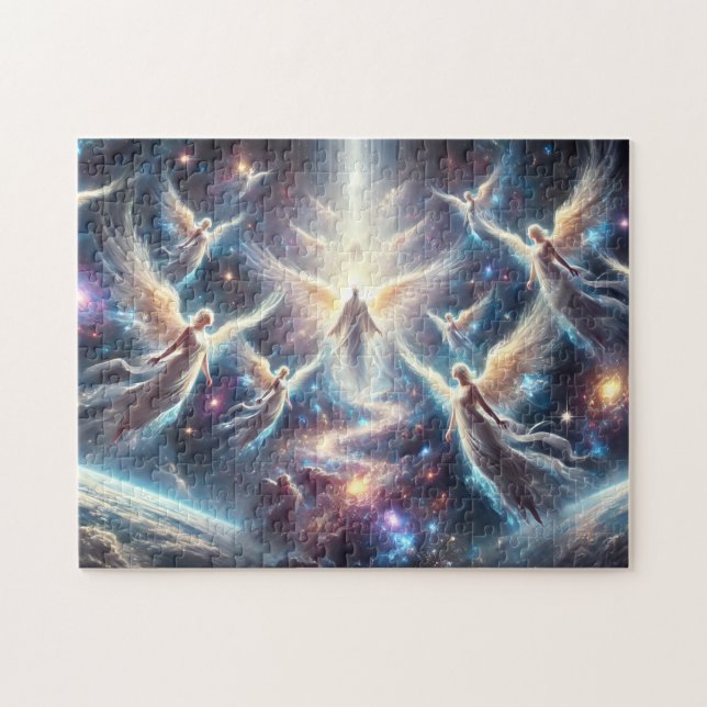 Reise der Engel-Sternenwesen durch den kosmischen  (Horizontal)
