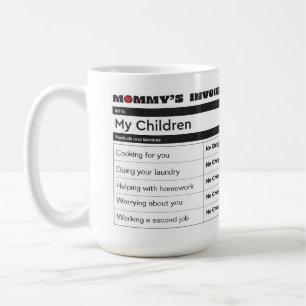 Reise der Mutter zur Liebe - Aufwertungsrechnung Kaffeetasse