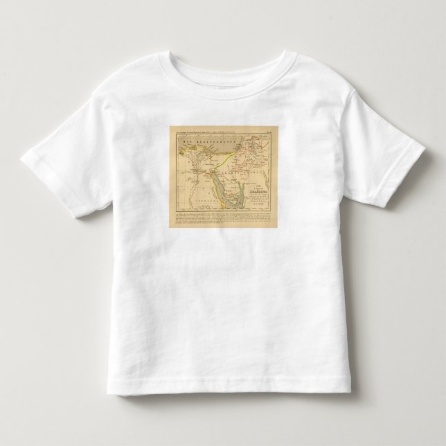 Reise-DES-Israelite depuis leur Ausfall d'Egypte Kleinkind T-shirt (Vorderseite)