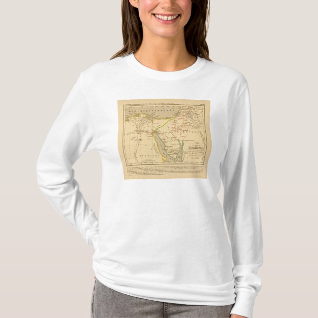 Reise-DES-Israelite depuis leur Ausfall d'Egypte T-Shirt (Vorderseite)