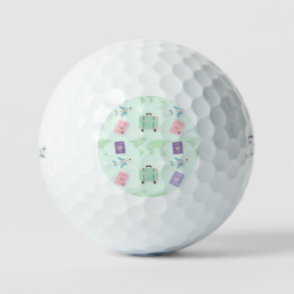Reise-Doodle-Golfbälle Golfball