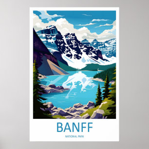 Reise Druck Wandkunst Banff Nationalpark Banff Poster